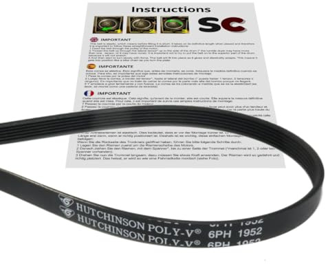 SC - Poly-V-Antriebsriemen 6PH 1952 für Wäschetrockner