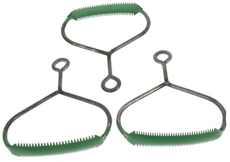 CIYODO 3 Stück Pferdepflegebürsten Aus Langlebigem Rosshaar Mit Ergonomischem Griff Für Fellpflege Und Massage Bei Pferden Rindern Und Nutztieren