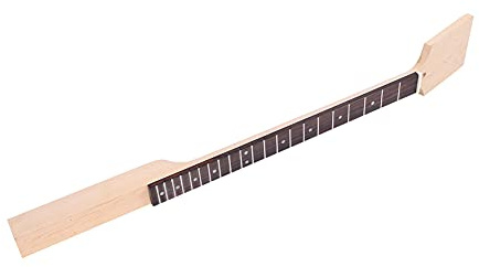 Unfinished Guitar Neck, 31.3in Maple DIY for 3 or 4 String Cigar Box Bass Projects [Unfinished for Customization]