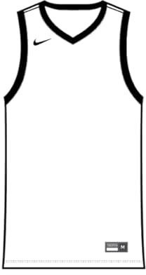 Nike Damen Team25 Basketball Stock Jersey - Weiß