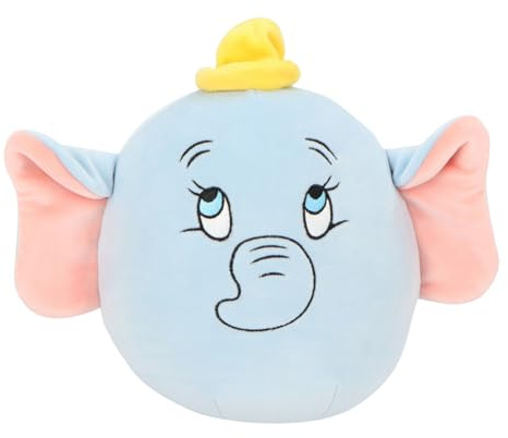 Disney Dumbo 32 cm Squishy Plüschkissen – Großes Kuschelkissen – Elefant aus Dumbo Film