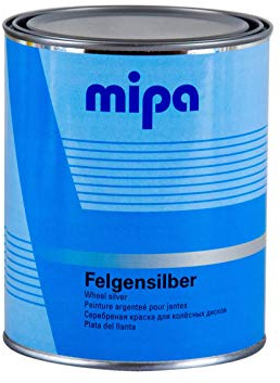 MIPA Fälgsilver – bilfälglack, 1 liter