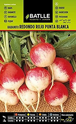 Battle - Semi Ortaggi Ravanello Rotondo Rosso Punta Bianca (1800 Semi)