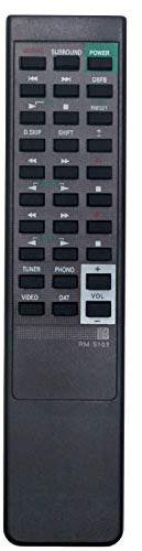 RMS103 Ersatz Fernbedienung -VINABTY RM S103 Audio System Ersatz-Fernbedienung für Sony RM-S103 A/V Receiver STR-AV23 AV270 AV320 AV53 GX40ES D311 Remote Controller Fernbedienung