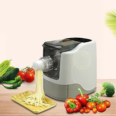 fikujap Pasta Machine Spaghetti Pasta Maker Kitchen Pasta Machine 13 Types Knife Shape Electric Automatic Pasta Ramen Noodle Maker Machine Noodle Shapes Udon 260W