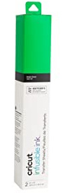 Cricut Infusible Ink Transfer Sheets | Bright Green | 2-pack | 30.5cm x 30.5cm (12 x 12) | For use with all Cricut Cutting Machines