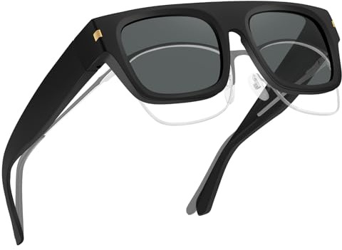 CARFIA Herren & Damen Sonnenbrillen, UV400 Polarisierte Überbrille für Brillenträger, Leicht und geeignet für das Autofahren CF7527