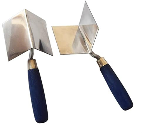 frattazzo per intonaco frattone in acciaio inox Frattone da punta Utensile for angoli for cartongesso Frattone for intonaco a 90° Gomma for angoli interni ed esterni Frattone Frattone for finitura Pal