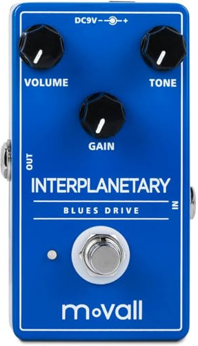 Movall MP-100 – Interplanetary Blues Drive, Low-Gain-Overdrive-Gitarrenpedal