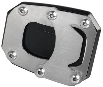 PPWIALL Motorrad Seitenständer Pad Seitenständer-Verlängerungsplatte Für XADV 750 2021 2022 2023 2024 Motorradständer-Vergrößerungs-Stützfußpolster Motorrad Seitenständer Unterlage(1)