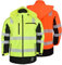RODOPI Softshell Canada Veste de sécurité - Imperméable et respirante - Pour homme et femme - Taille S-XXXL - EN ISO 20471:2013 - Bandes réfléchissantes 3M Scotchlite - Veste de travail en jaune fluo