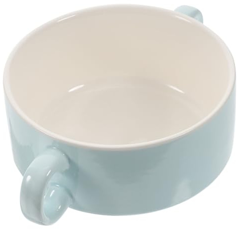 Garneck Ofenfeste Suppenschalen Für Zwiebelsuppe - Feuerfeste Suppentassen Aus Keramik - Ideal Für Eintöpfe Und Suppen Stilvolle Servierschalen in Blau Perfekt Für Die Küche