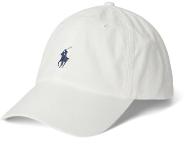 Polo Ralph Lauren Herren Baumwolle Chino Ball Cap, Blasscremefarben, Einheitsgröße