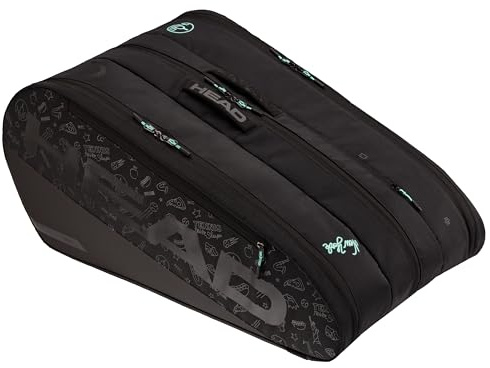 HEAD Tour Racquet Bag XL Neon 2025 racketskydd svart - blå