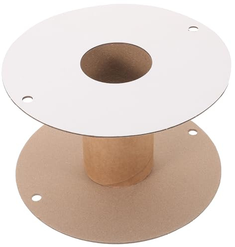Veemoon Carrete de Papel para Cables Eléctricos Organizador Resistente para Almacenamiento y Gestión de Cuerdas Correas y Alambres Empaques y Uso Industrial