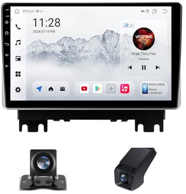 Radio per auto per Changan Kaicene F70 2019-2023 Android 13 Car Radio con CarPlay Android Auto GPS Bluetooth schero macchina bluetooth Comandi al Volante Fotocamera Posteriore(NF-5)