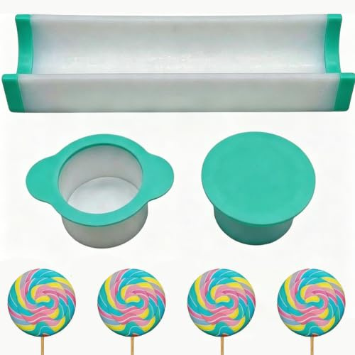 3 Pcs Cake Pop Mould, Cake Pop Kit, Reusable Cake Pop Moulds Set, Professional Cake Push Pop Containers, Uniform Baking Molds for DIY Cake Pops, Fondant and Dessert Making for Home Party Baking