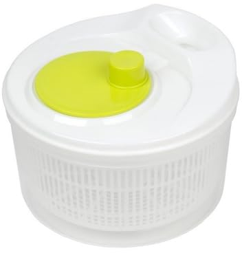 Creative Kitchen Salad Spinner, White, 23 x 23 x 15.5 cm