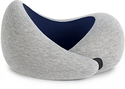 Ostrichpillow Go Neck Pillow - Reisekissen mit Memory Foam, 360º Ergonomisches Design, Asymmetrische Seiten, Reisetasche Inklusive, Waschbarer Modal-Bezug
