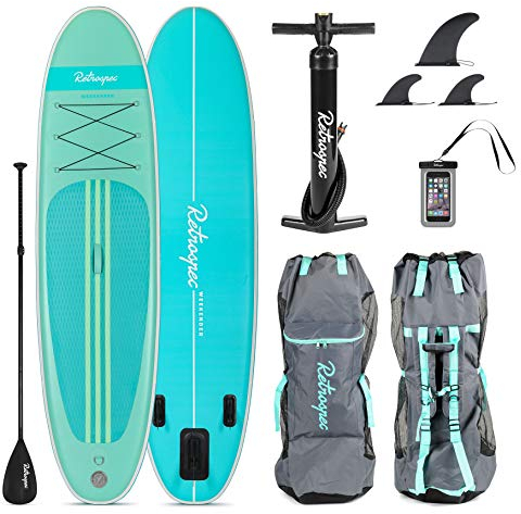 Retrospec Weekender 10' Paddleboard, Seafoam, 3 m