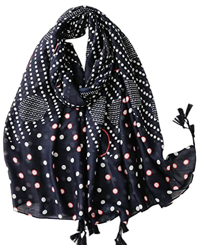 FAIRYGATE Damen Schal Halstücher für Frauen Kopftuch Umschlagtuch Viskose Schals Tuch Stola Stolen Wrap Shawl Halstuch 0001