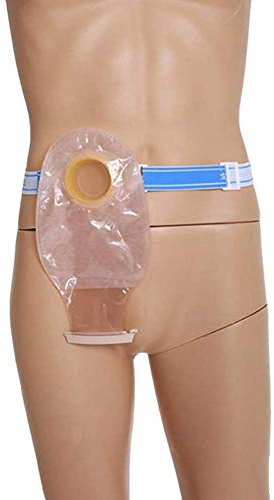 IBOWZ Stoma-Gürtel Ostomie Gürtel Zweiteiliger Stomabeutel, Stoma-Öffnungsbindegürtel, Stoma-Hernien-Stützbandage, Bauchband für Männer und Frauen für Kolostomie, 5 Stück, leicht zu zerlegen