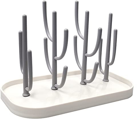 elthmpr Trockenständer Babyflaschen, Abtropfhalter Babyflaschen Flaschen, Babyflaschen Trockengestell Flaschenständer Abtropfständer für Flaschen Bechern und Babyflaschen Zubehör