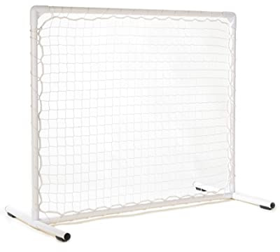 SPORTIKEL24 Hoopers-Gate – Weiß – 100 × 90 cm – mit weißem Netz – wetterfest & leicht – für Hoopers-Parcours