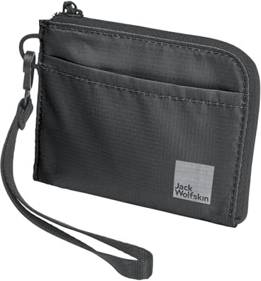 Jack Wolfskin Unisex WANDERMOOD Wallet Reisezubehör-Brieftasche, Granite Black
