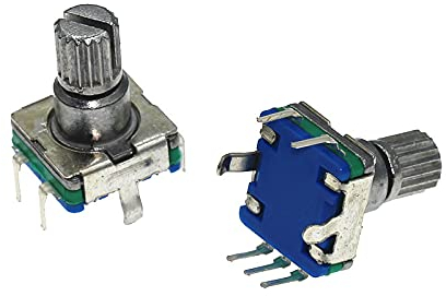 100 Stück Drehcodeschalter EC11S 20CC Der Pflaumenblütengriff 12,5F Der Encoder 12,5KQ Digitales Potentiometer ElectronicSwitch