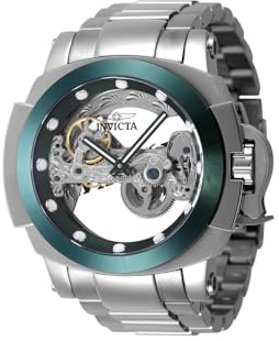 Invicta Coalition Forces 45959 Herren Automatikuhr - 48mm, Silber, 48