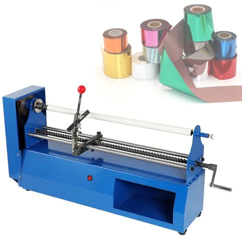 BDJSN Elektrischer Folien-Papierschneider, ≤68 cm Schnittbreite, Heißprägerollenschneider, 12 cm Schnitttiefe, PU-Vinyl-Schneidemaschine Mit Aufbewahrungsschrank, Für Druck, Verpackung, Leder