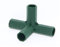 Conector de marco de jardinería - Conectores de marco de invernadero | Accesorios de invernadero de PVC, conectores de invernadero de 16 mm, conector de marco de invernadero de PVC | Conector de marco