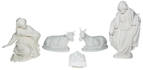 Arte Pesebre Figuras para Pintar Nacimiento 5 Piezas