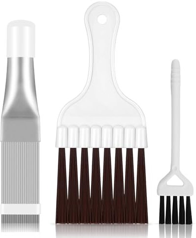 Peigne de Climatiseur, Brosse de Nettoyage Condenseur, pour Nettoyer les Ailettes, Climatiseur