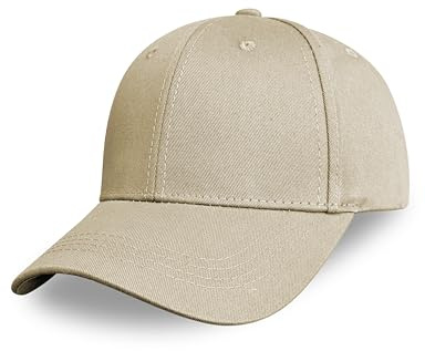 Bella Accessori Cappellino Baseball Regolabile Unisex in 100% Cotone Stile Casual Adatto per Sport attività All'aperto Lavoro E Tempo Libero Tessuto Traspirante E Confortevole Ideale per Uomo E Donna