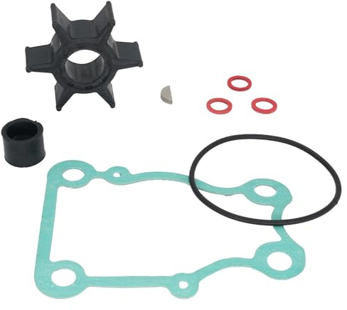 6H3-44352 Marine Wasserpumpe Impeller Service Kit Kompatibel mit Yamaha 2-Takt 40 50 PS und 4-Takt 40 50 60 PS Boot Außenbordmotor Ersatz 6H3-44352-01 697-44352-00 Sierra 18-3069