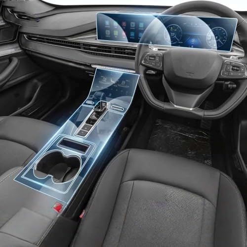 Car Dashboard GPS Navigation Instrument Screen Key Interior Protective Film Anti Scratch TPU, For CHERY TIGGO 4 PRO 2025 Sticker