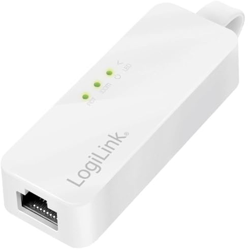 LogiLink UA0144B USB 2.0 zu Fast Ethernet RJ45 Adapter