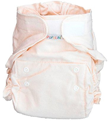 Popolini Ultrafit Höschenwindel Interlock Soft Ecru Stoffwindel inkl. Einlage ca. 3-15kg