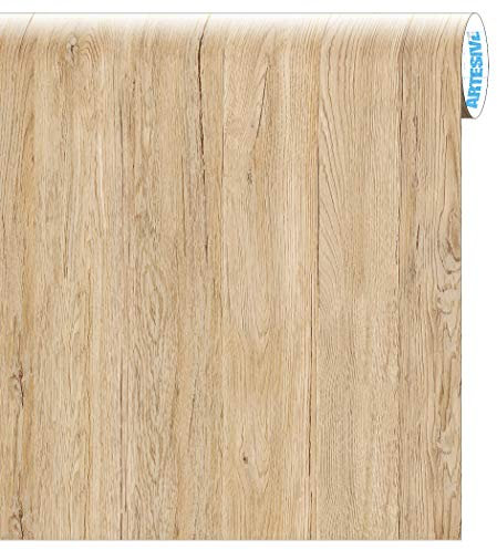 ARTESIVE WD-062 Quercia Corda Rustico larg. 30 cm AL METRO LINEARE - Pellicola Adesiva in vinile effetto legno per interni per rinnovare mobili, porte e oggetti di casa