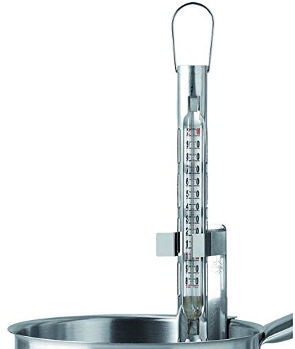 PEGANE Thermomètre confiseur Gaine en INOX