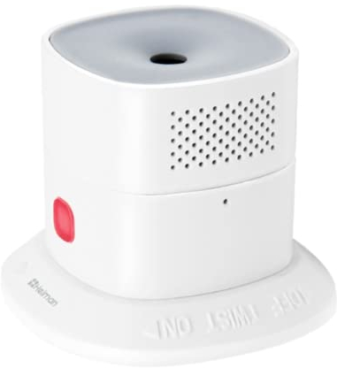 HEIMAN Mini Carbon Monoxide Detector Alarm, EN 50291,RED Dot, 10-Year Life Replaceable Battery Operated CO Detector,85dB Alarm
