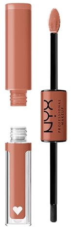 NYX Professional Makeup Lipgloss, Hochpigmentierte und langanhaltende Formel, Nicht abfärbend, Shine Loud, Goal Crusher