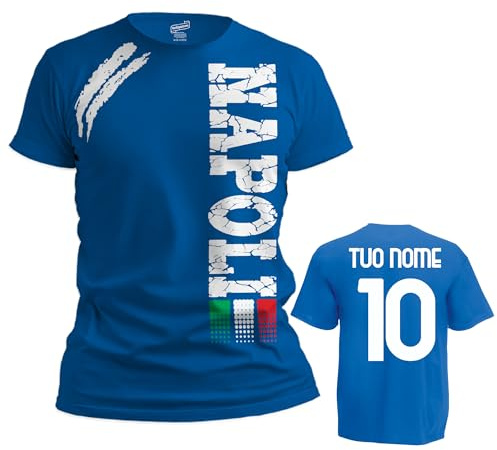 Vestipassioni t-Shirt Napoli Tifosi Ultras Calcio Sport dalla S alla 3XL e 4 Colori Disponibili