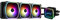 ENERMAX AQUAFUSION ADV ARGB 360 AIO Liquid CPU Cooler - Dual Chamber Pump - Infinity Mirror Design - Intel LGA1700/AMD AM5 Support 380W+ TDP (3x SquA RGB ADV 120 PWM) ELC-AQFA360-SQA, Black