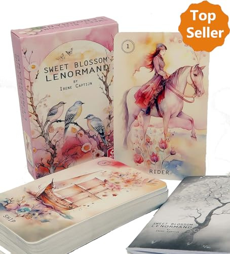Sweet Blossom Lenormand (english lenormand oracle cards)