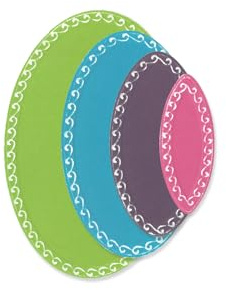 Sizzix Framelits Stanzschablonen-Set – Klassische Ovale von Stacey Park