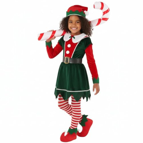 Morph Elf Costume Kids, Girls Elf Costume, Christmas Costumes For Girls, Kids Christmas Costumes, 4-6 Years