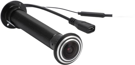 Judas de Porte, Caméra Judas de Porte à Objectif 170 Degrés 2MP 1,6 Mm, Caméra de Trou D'oeil de Porte WIFI avec Détection de Mouvement de Conversation Bidirectionnelle, WIFI